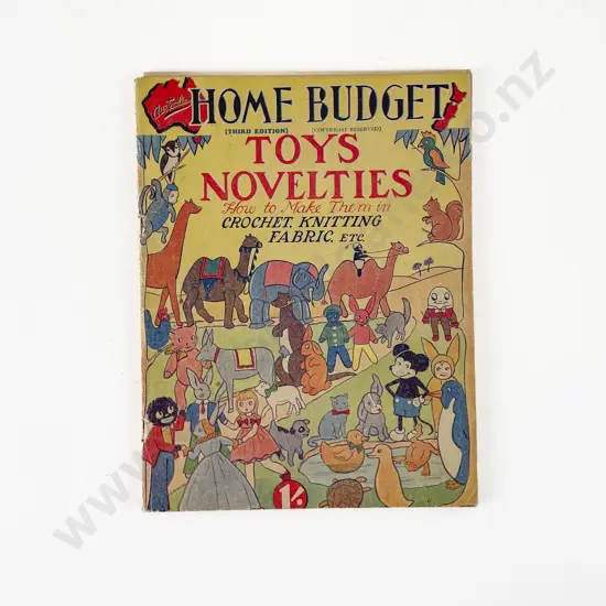 C1930's Australia Home Budget Toys & Novelties Magazine