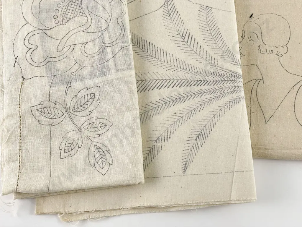 C1933 Transfer Printed Calico for Apron Image 1++