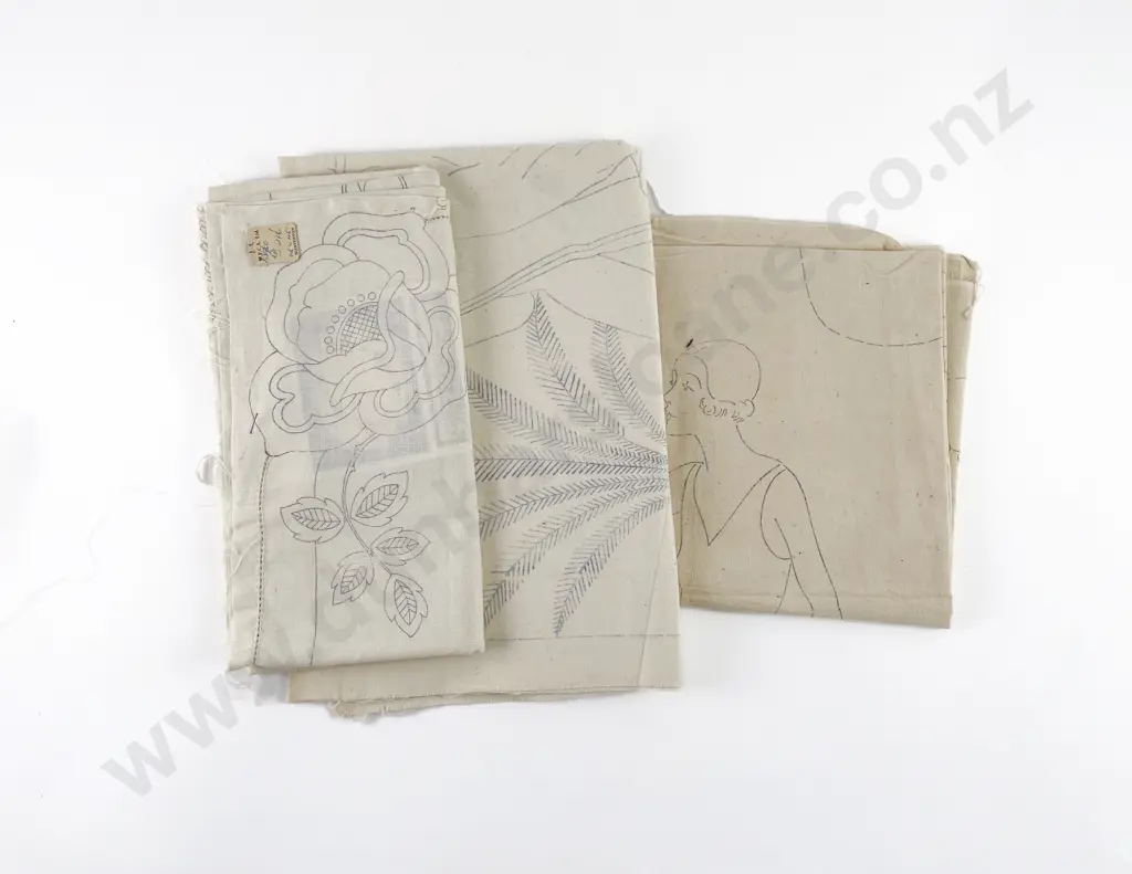 C1933 Transfer Printed Calico for Apron Image 1++