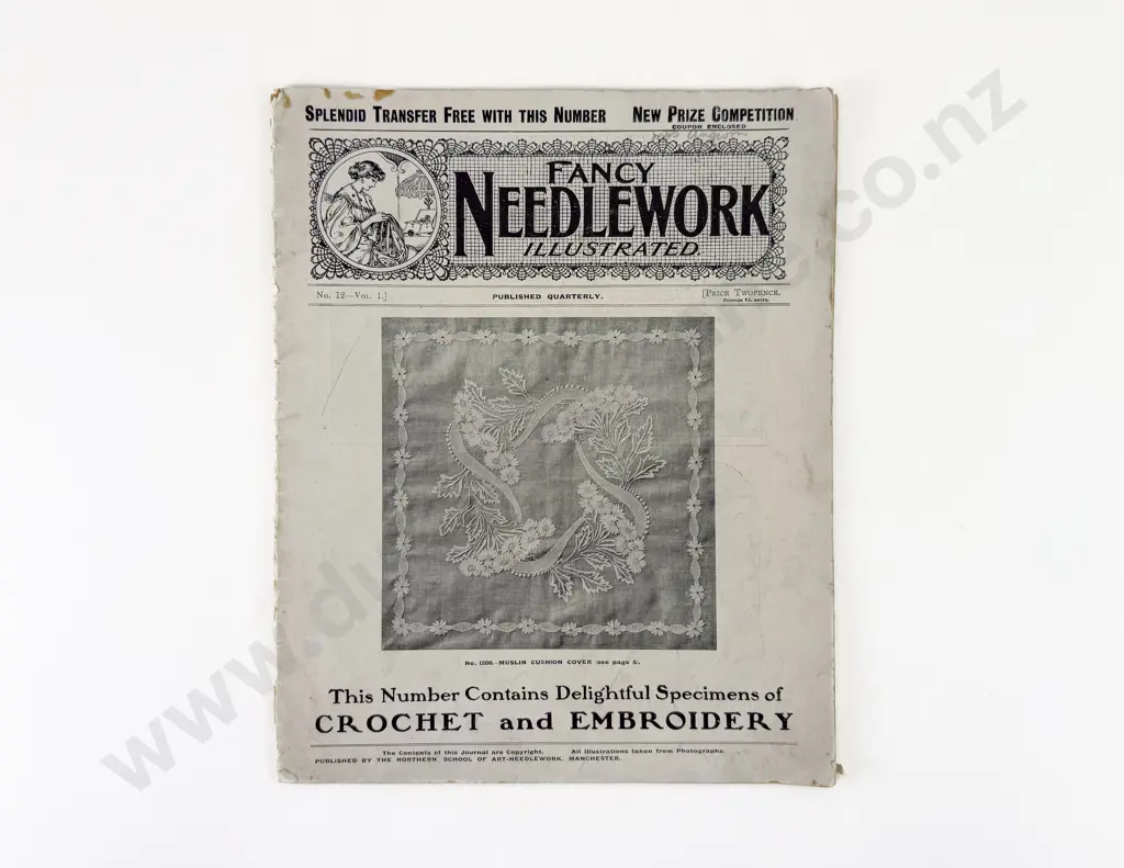 Fancy Needlework Illustrated & Needlecraft Practical Journal Image 1++