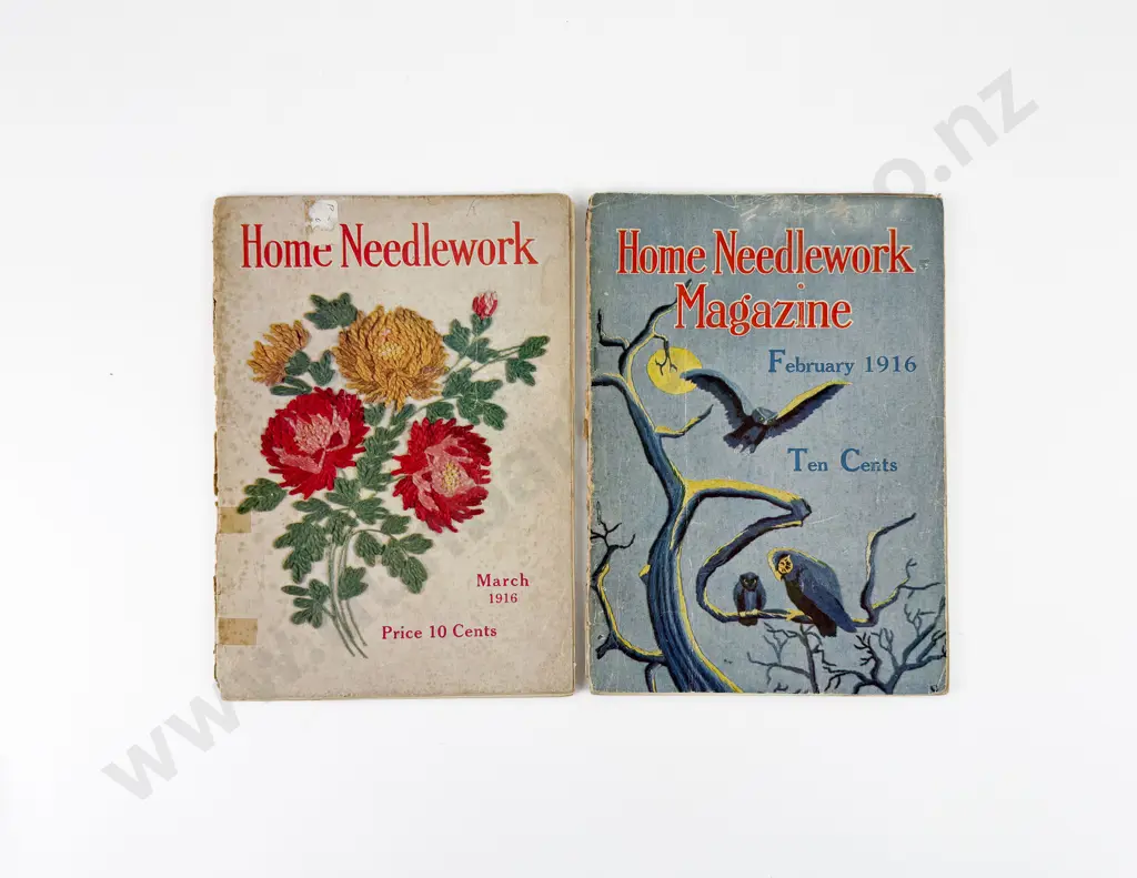 Home Needlework Magazine February & March 1916 Image 1++
