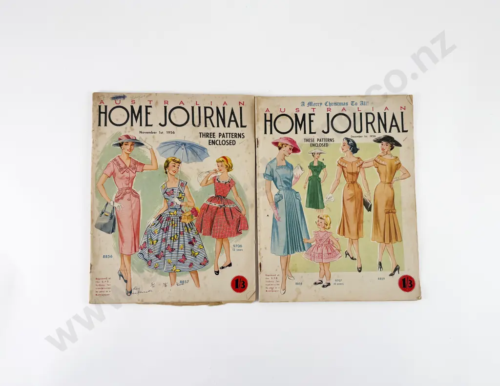 Australian Home Journal November & December 1956 Image 1++