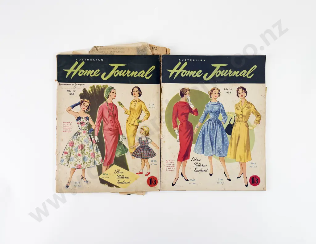 Australian Home Journal May & July 1958 Image 1++