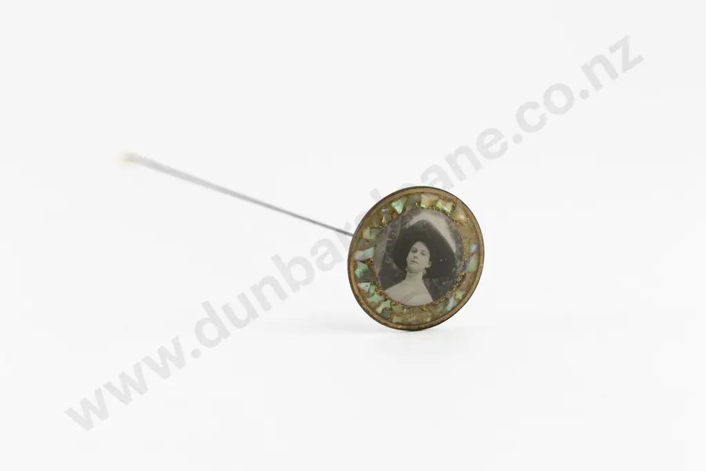 Edwardian Portrait Hat Pin Image 1++