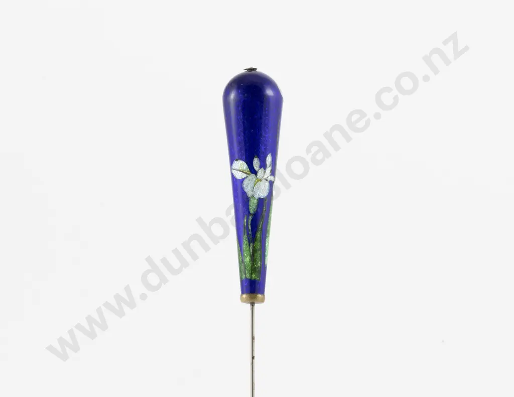 Art Nouveau Enamel Stick Pin Image 1++
