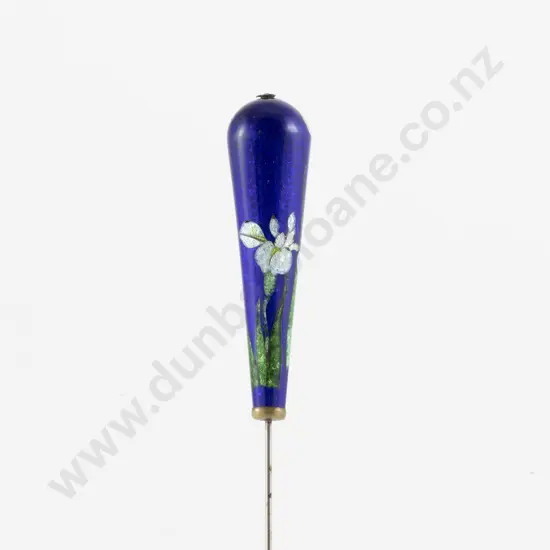 Art Nouveau Enamel Stick Pin