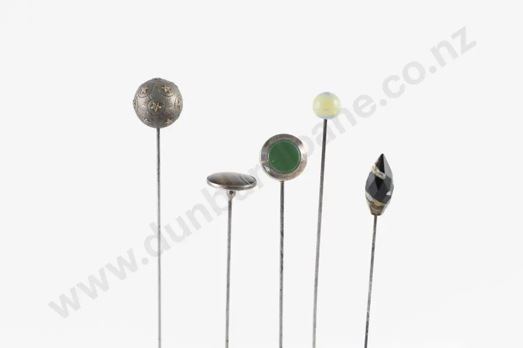 Five Various Hat Pins Image 1++