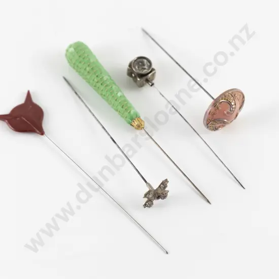 Five Various Hat Pins