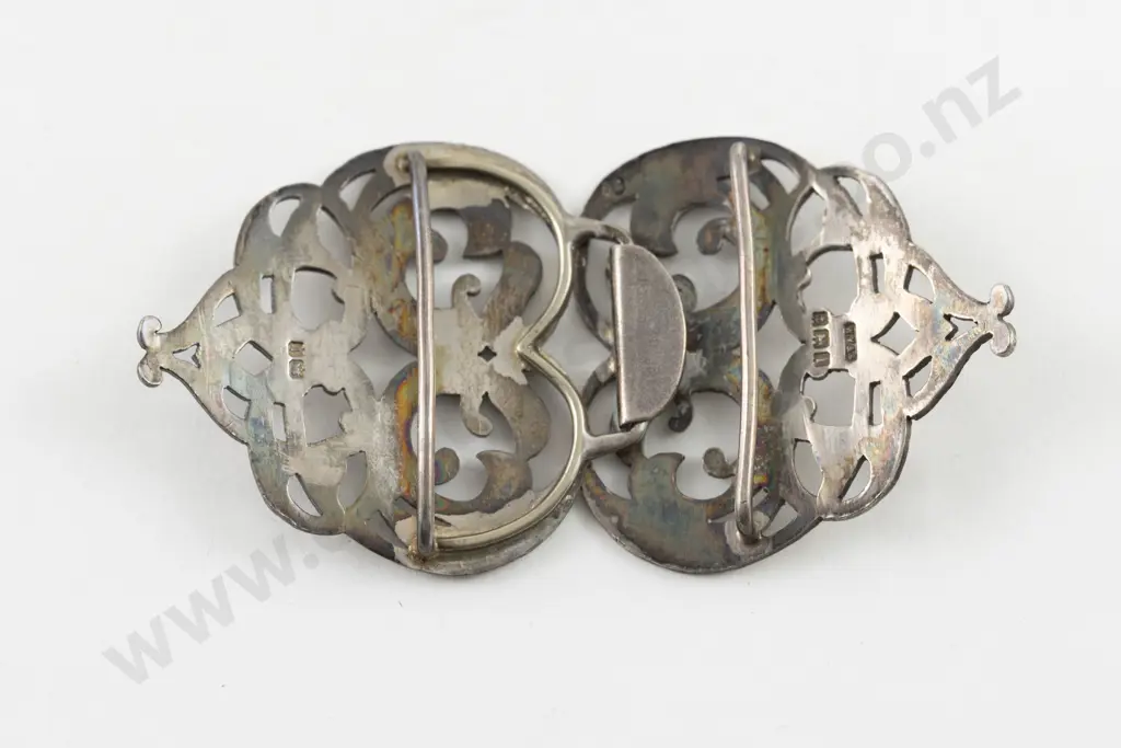 Edw VII S/S 2pce Buckle Image 1++
