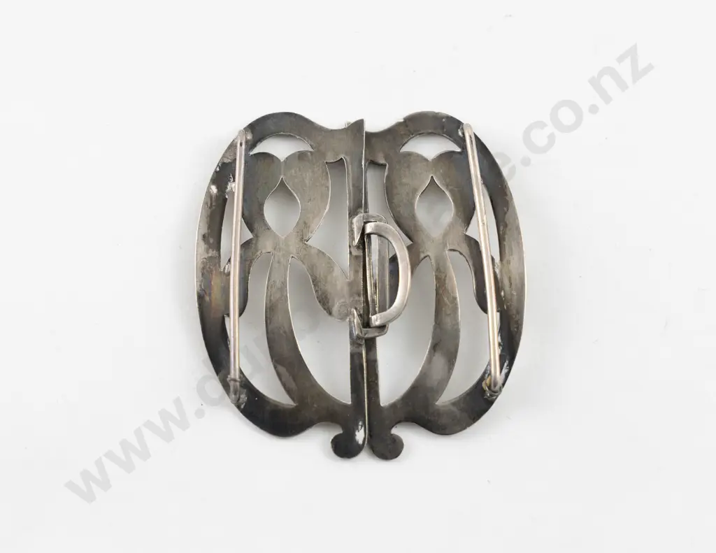 Edw VII S/S 2pce Buckle Image 1++