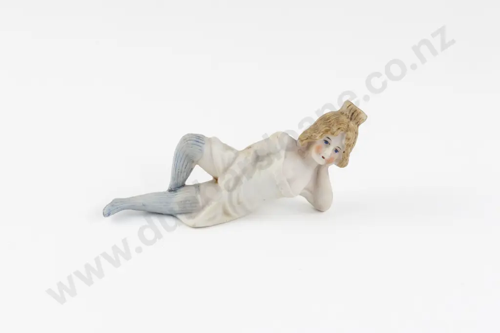 German Art Deco Bisque Bathing Beauty 'Little Squirt Pissing Doll' Image 1++