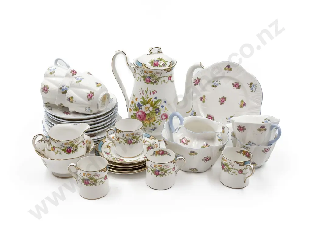 Shelley Fancy Tea and Coffee Ware Image 1++