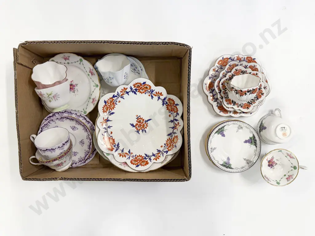 Shelley Cup Saucer Plates Image 1++