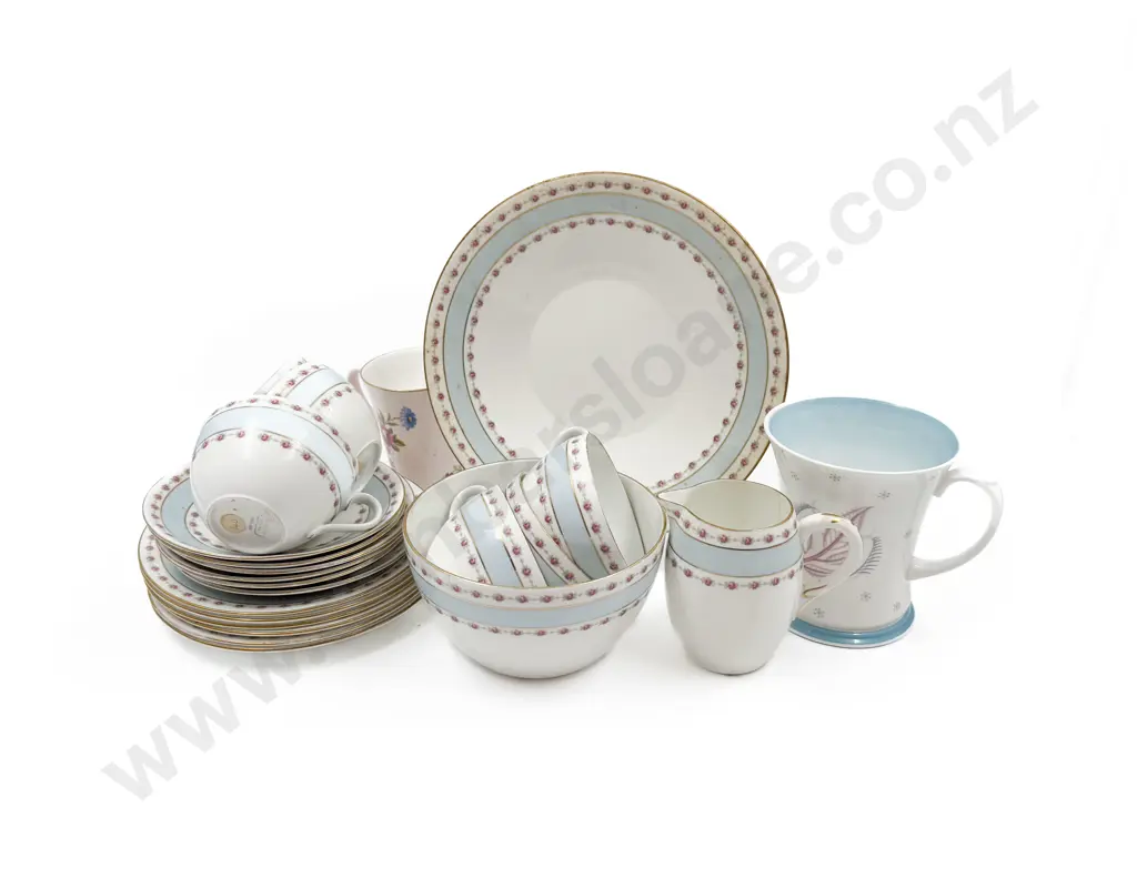 Shelley Two Mugs and Tea Ware Image 1++