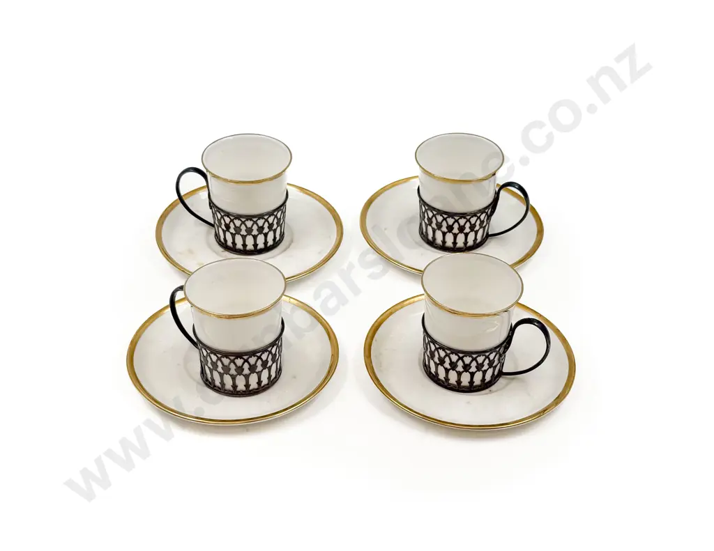 Shelley Four Coffee Cans with S/S mounts Image 1++