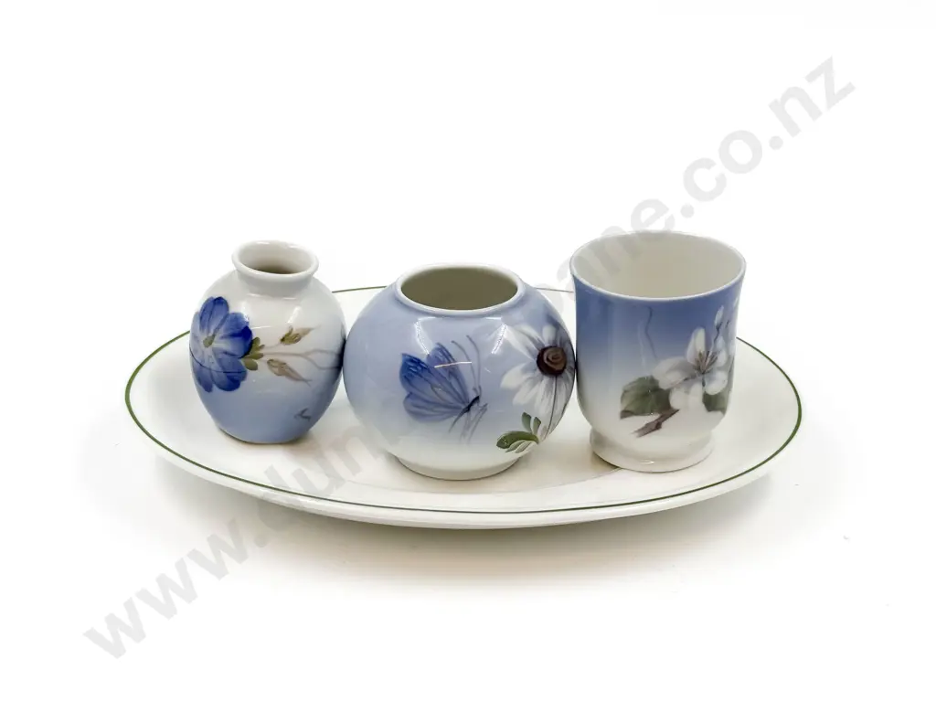 Three Royal Copenhagen Posey Pots Image 1++