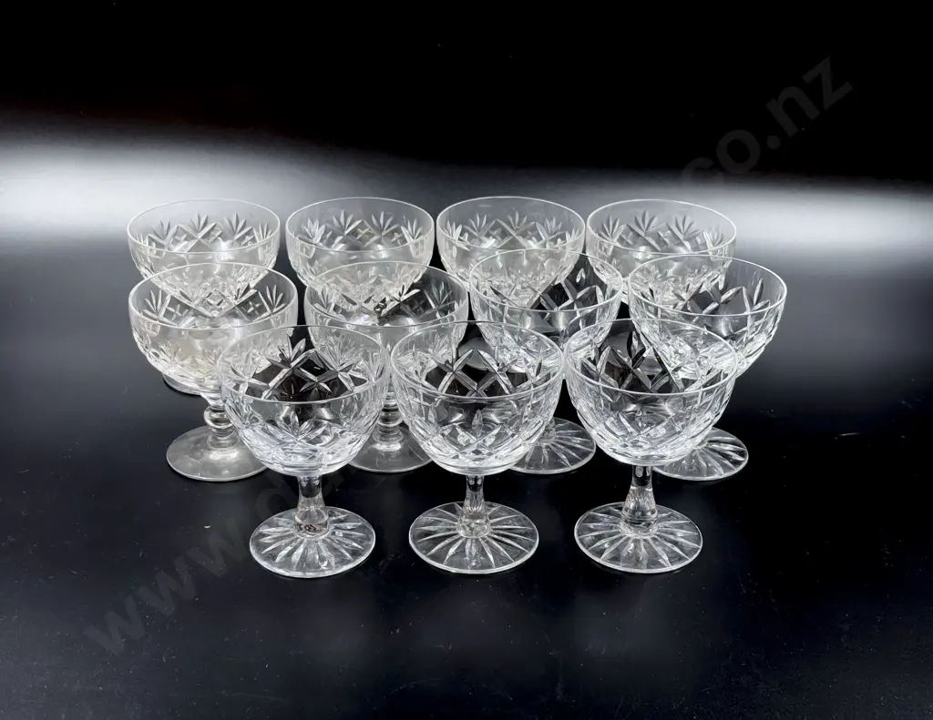Royal Doulton Crystal 11 Mixed Champagne Image 1++