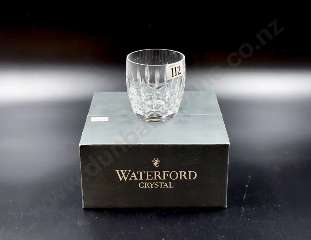 Waterford Six Crystal Tumblers Image 1++