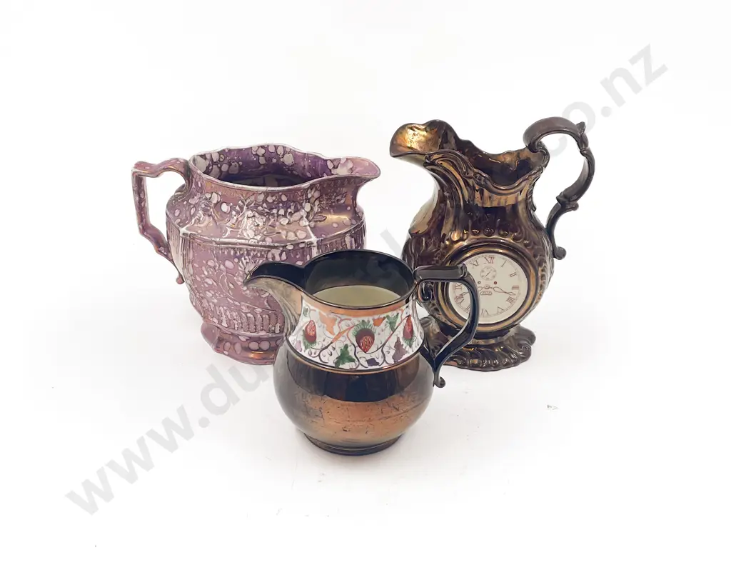 Copper Lustre Jugs Image 1++