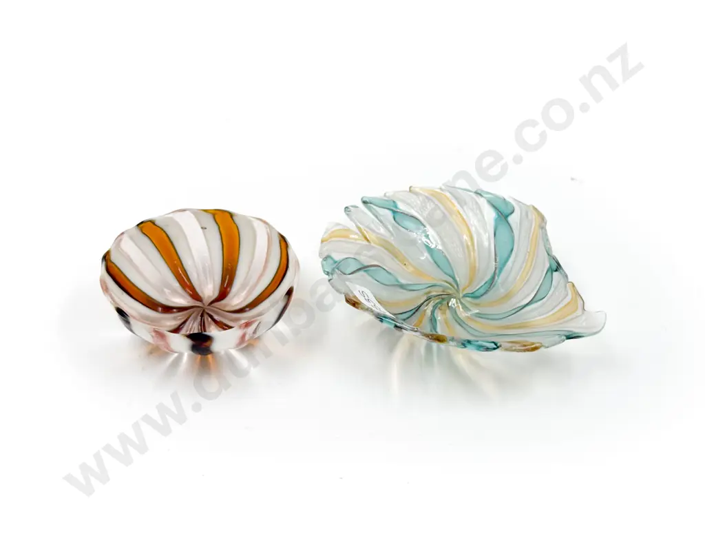 Two Italian Glass Dishes Image 1++