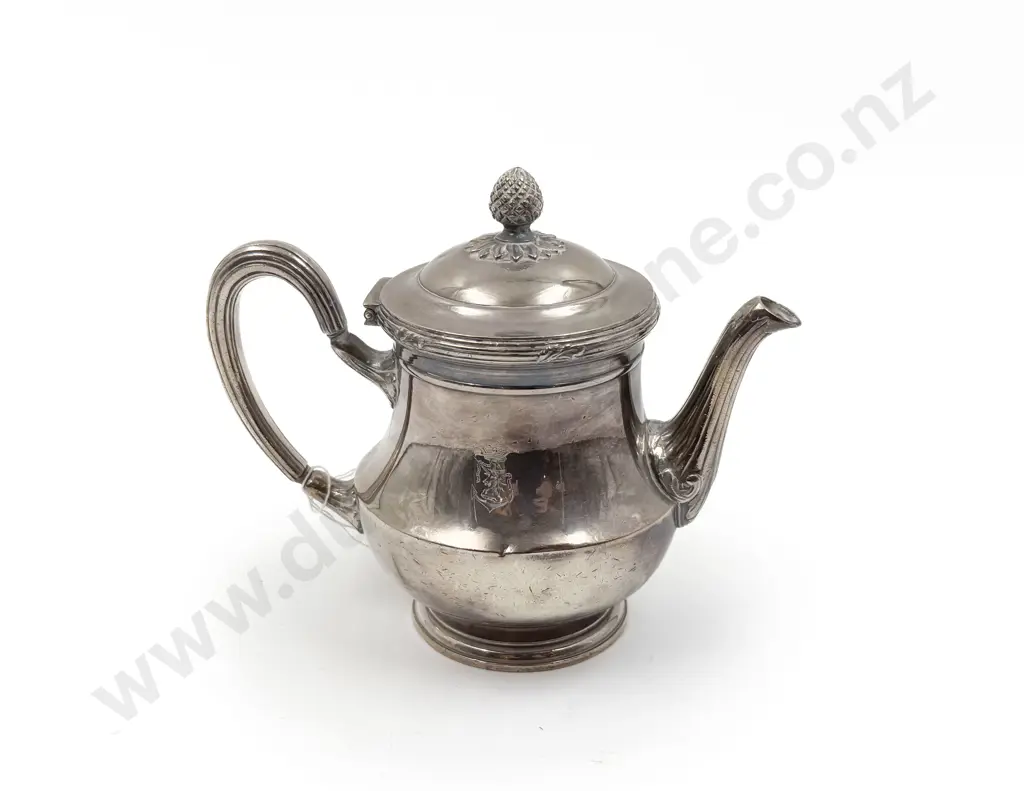 French Christofle Bachelors Tea Pot Image 1++