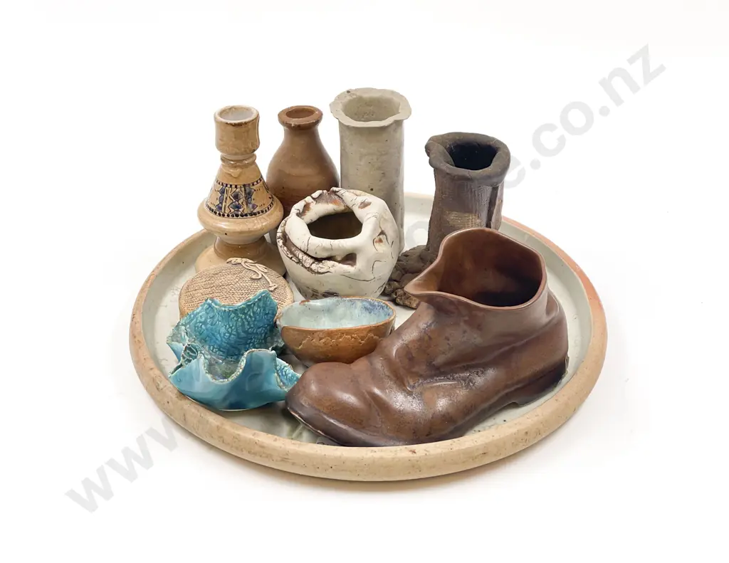 Mixed Collection of NZ Pottery Image 1++
