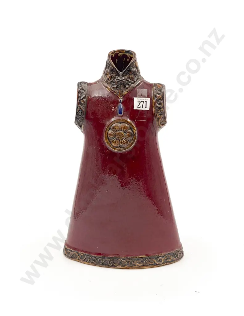 Pottery Ceremonial Robe Form Vase Image 1++