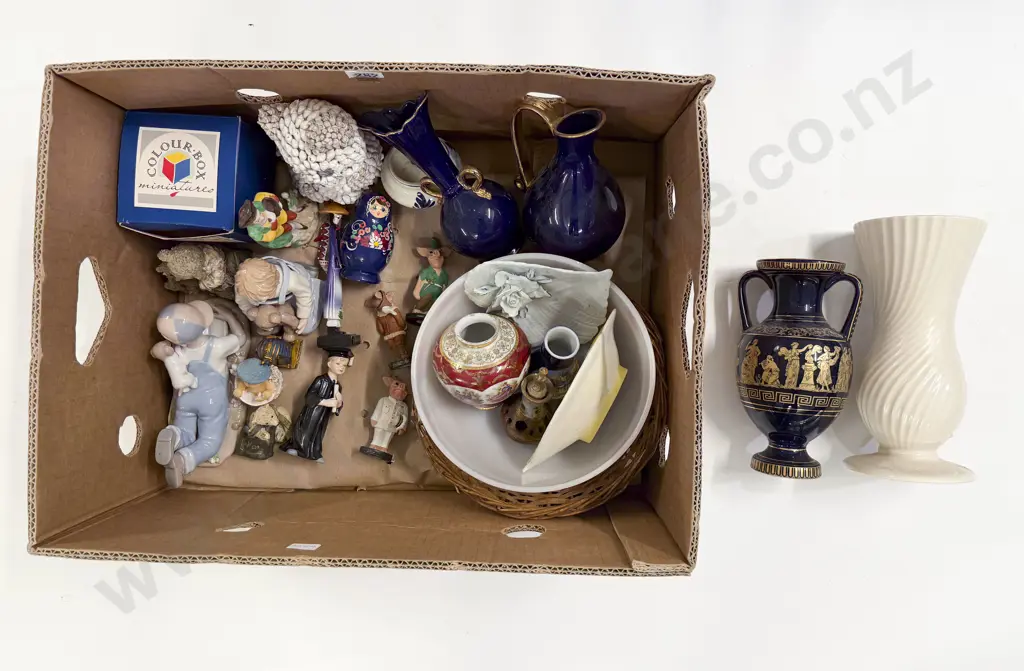 Collection of Decorative Ceramics and Ornaments Image 1++