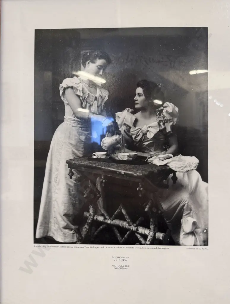 Six Assorted Turnbull Library Reproduction Photographs Image 1++