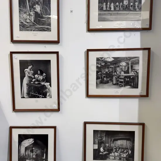 Six Assorted Turnbull Library Reproduction Photographs