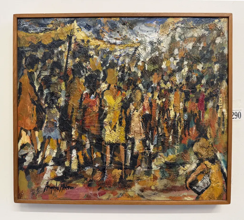 Angelo Meeson - " Gala Day" - Oil on Board Image 1++