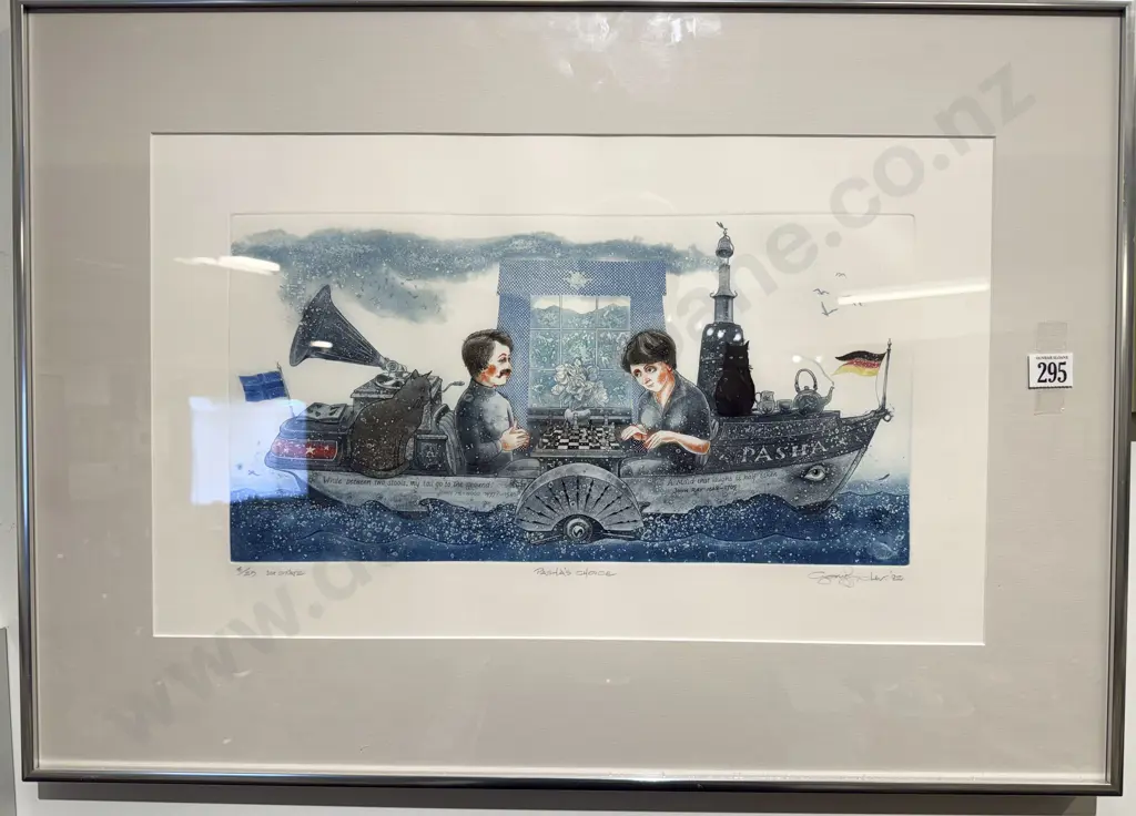 Gary Tricker - "Pasha's Choice" - Ltd Edition 1st State Print Image 1++