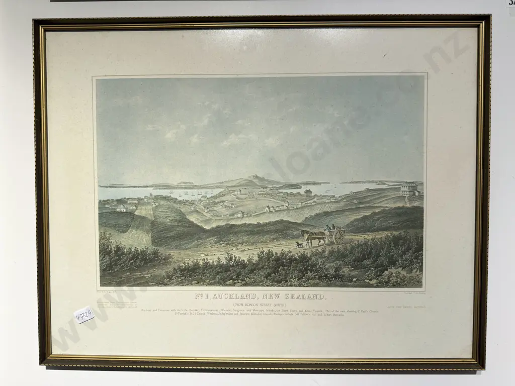Four Avon Auckland Historical Prints Image 1++