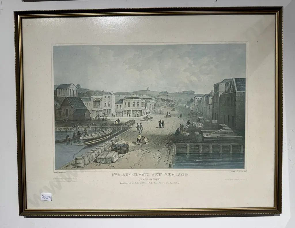 Four Avon Auckland Historical Prints Image 1++