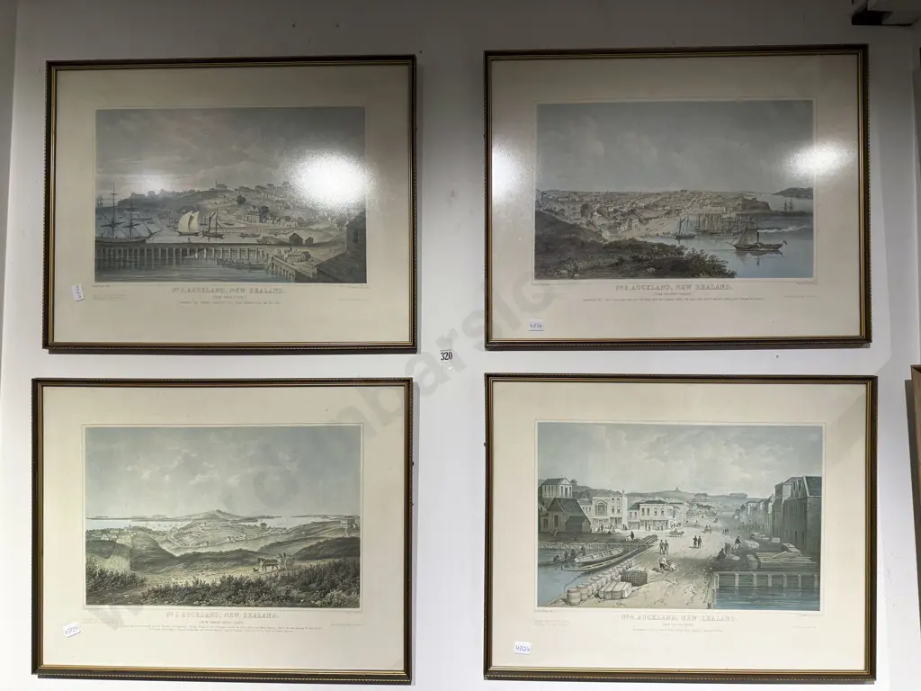 Four Avon Auckland Historical Prints Image 1++