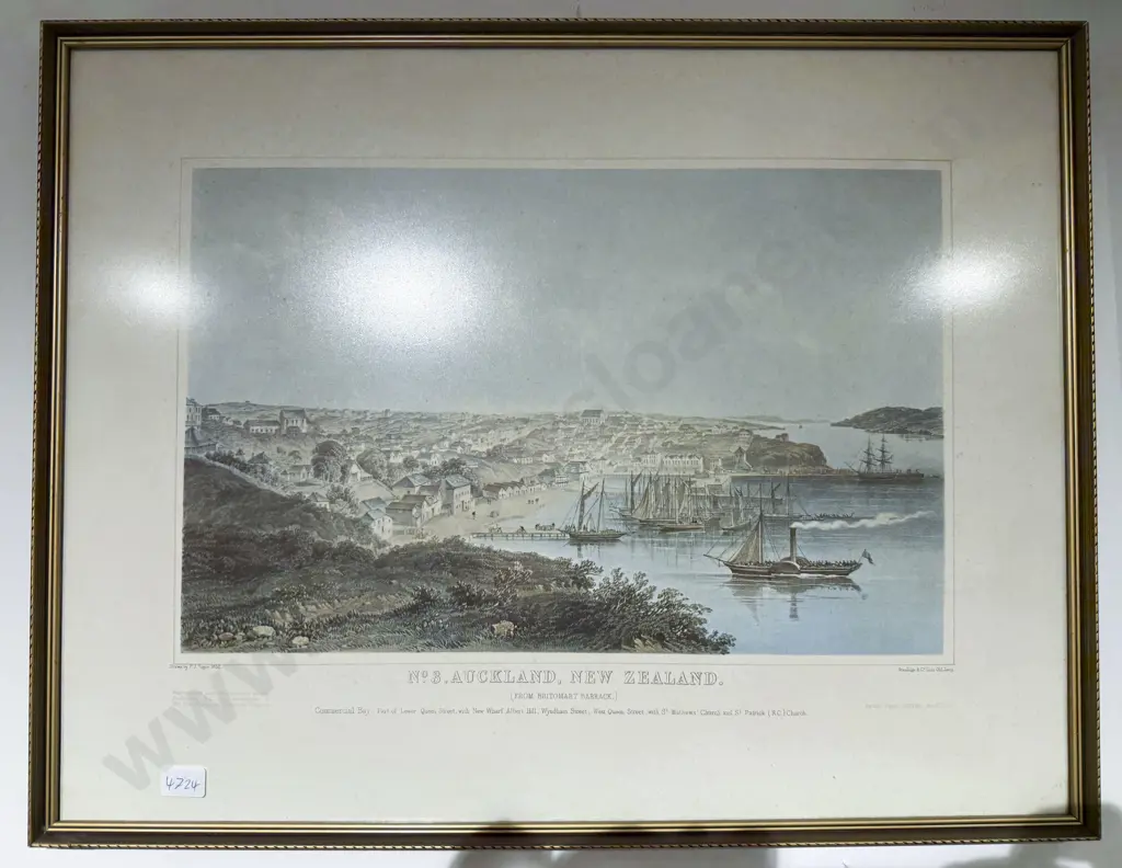 Four Avon Auckland Historical Prints Image 1++