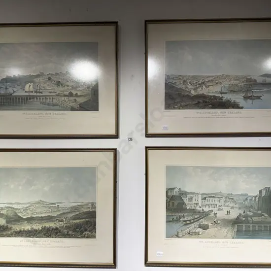 Four Avon Auckland Historical Prints