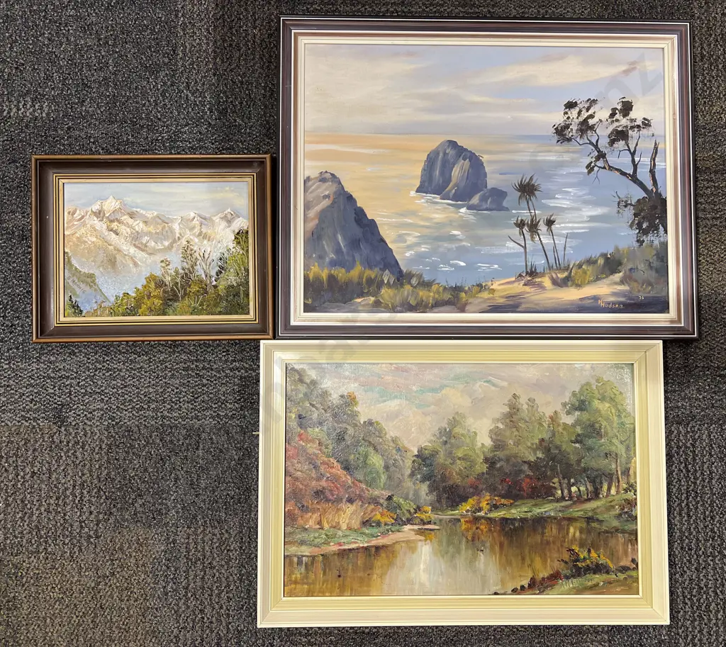 Three Assorted Oil Works Image 1++