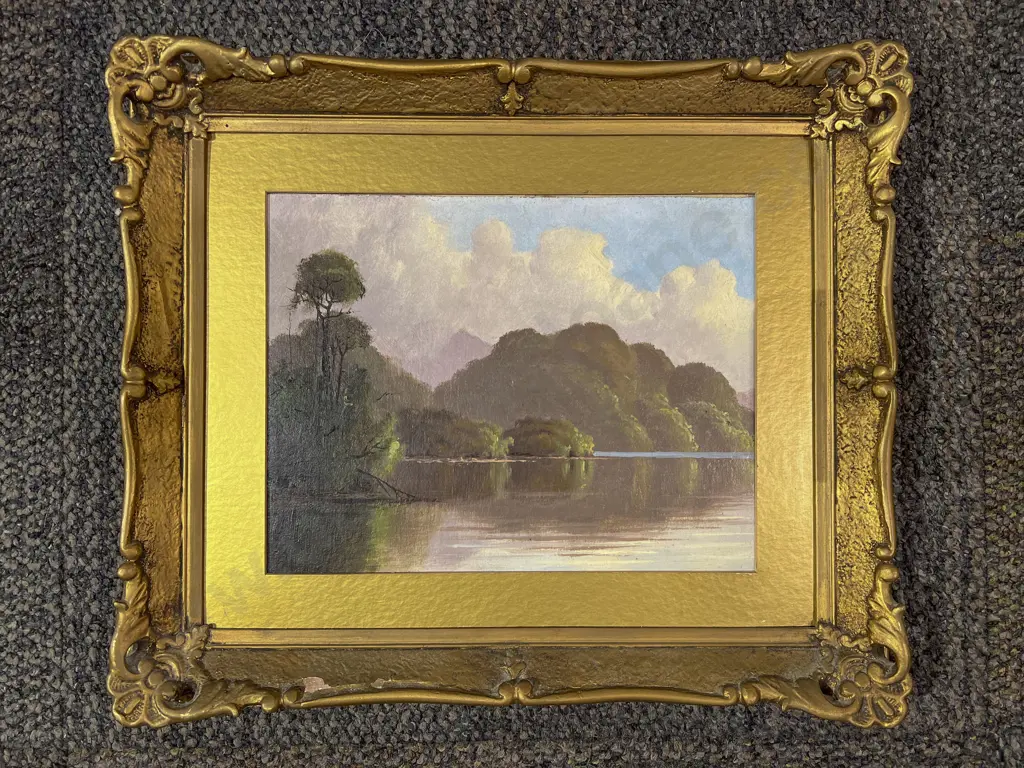 E.D. Drake - "Lake Kanewi - Watercolour Image 1++