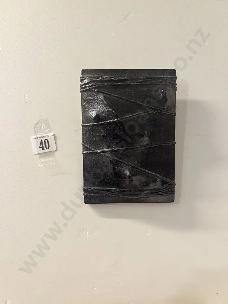Two Works by MAC 95 "Gold Icon" and Untitled Mixed Media together with Other Image 1++