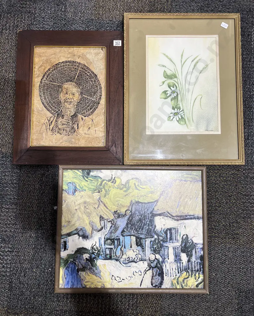 Seven Assorted Prints & Originals Image 1++