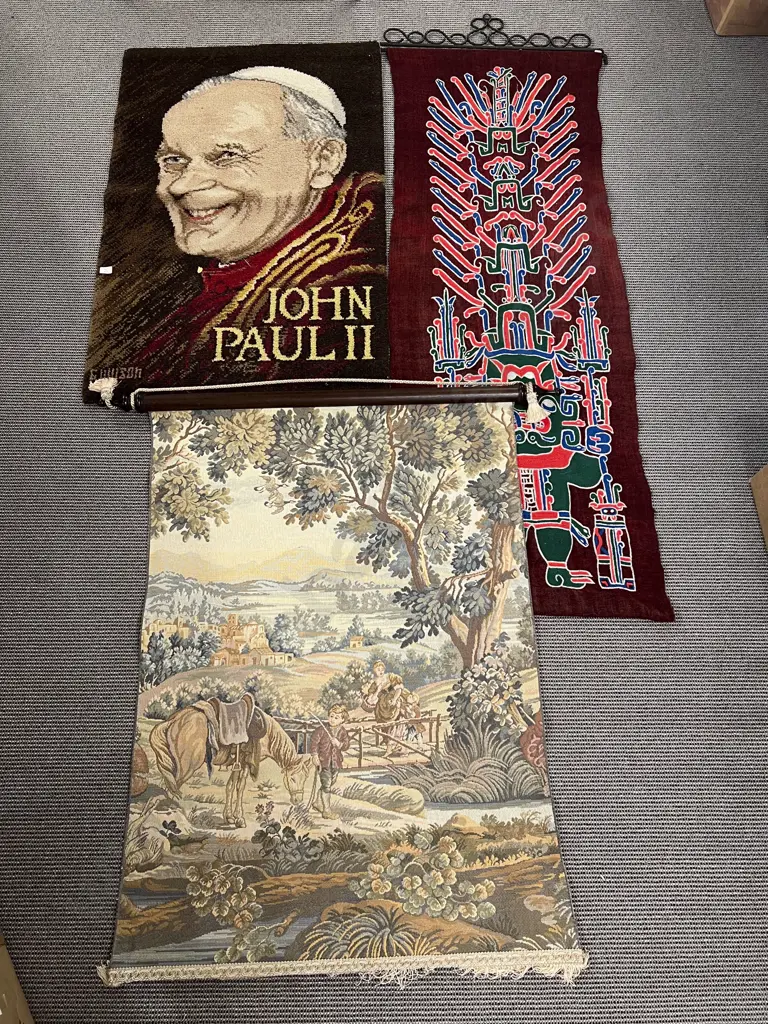 Three Assorted Wall Hangings Image 1++