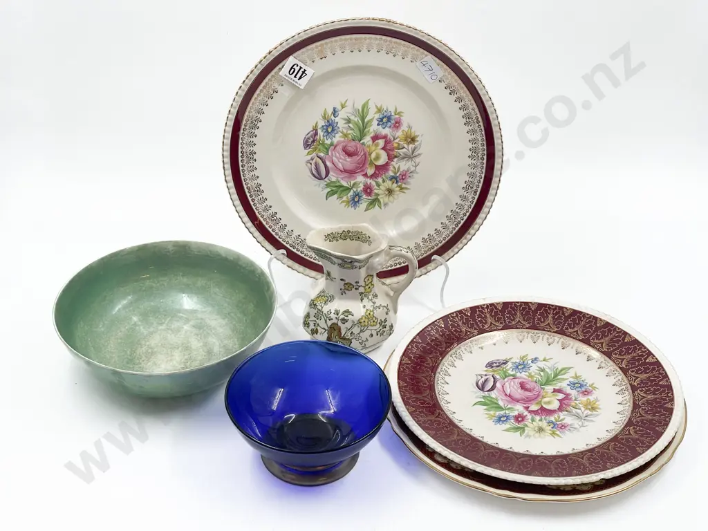 Small Quantity of Assorted Fancy China together with Masons Jug Image 1++