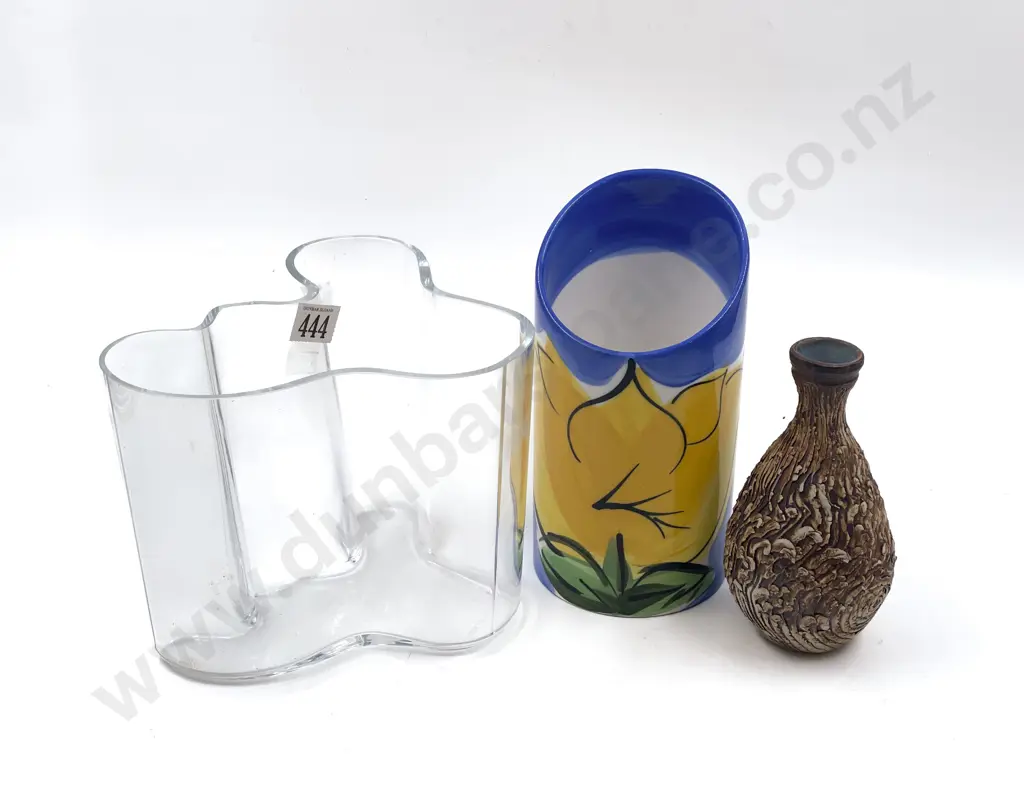 Alvar Aalto Boxed "Savoy" Vase together Pottery Vase & Other Image 1++