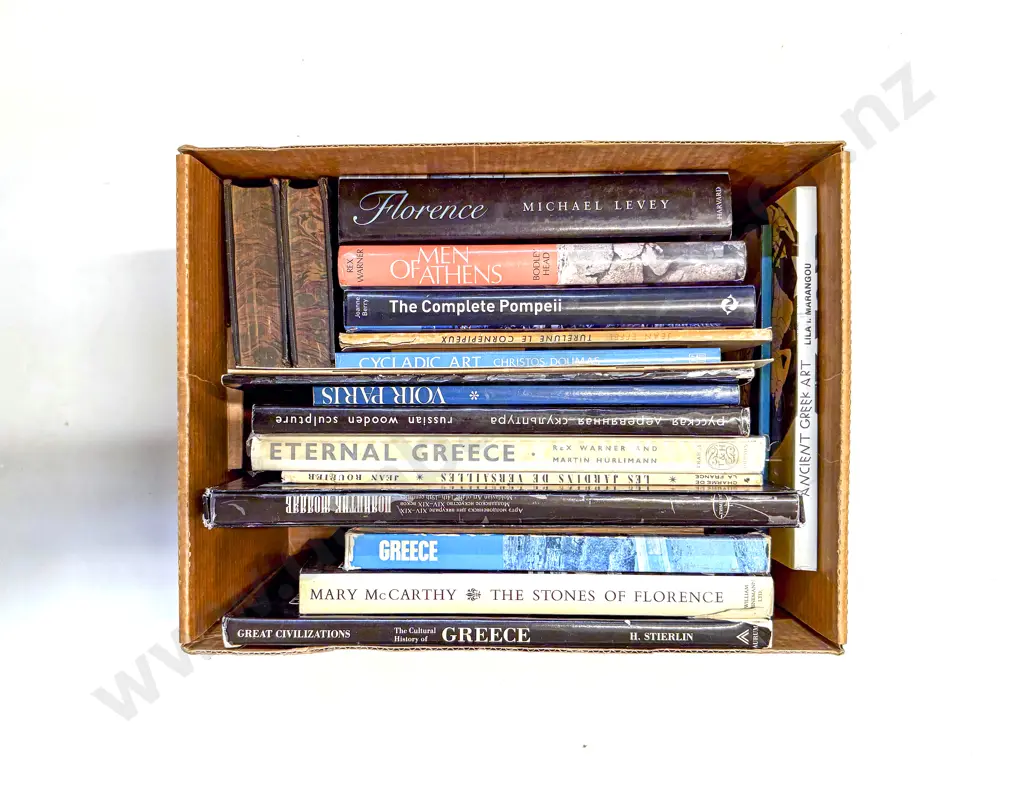 Quantity of Assorted Grecian Reference Volumes Image 1++