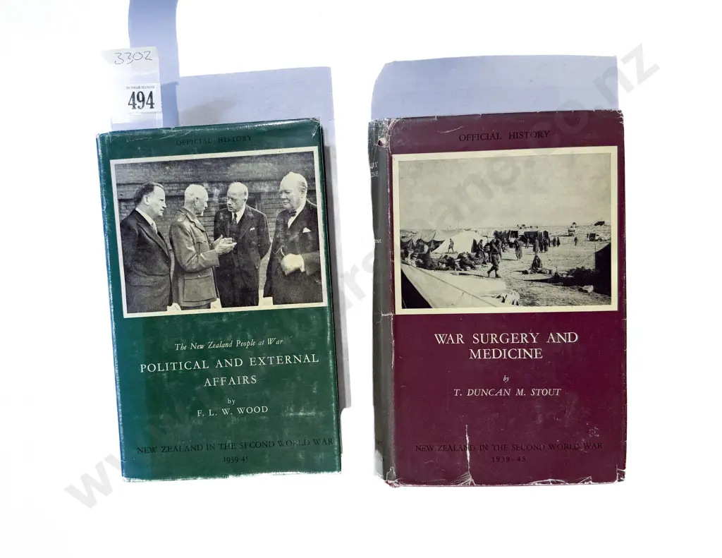 Two Official History Volumes Image 1++