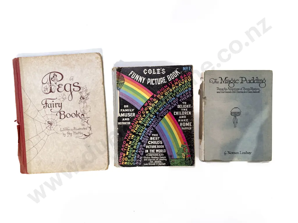 The Magic Pudding together with Peg's Fairy Book & Other Image 1++