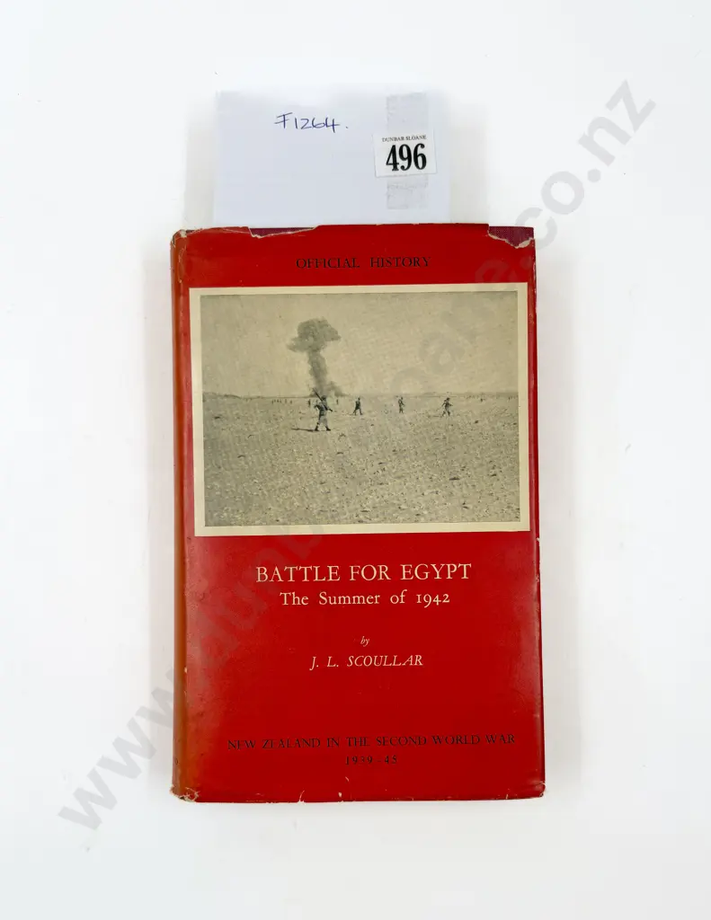 NZ Official History - The Battle for Egypt Image 1++