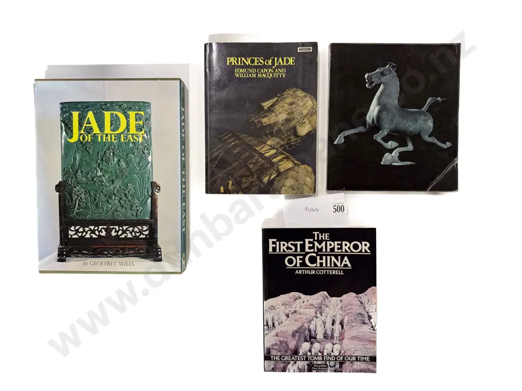 Two Assorted Jade Reference Volumes & Two Others Image 1++