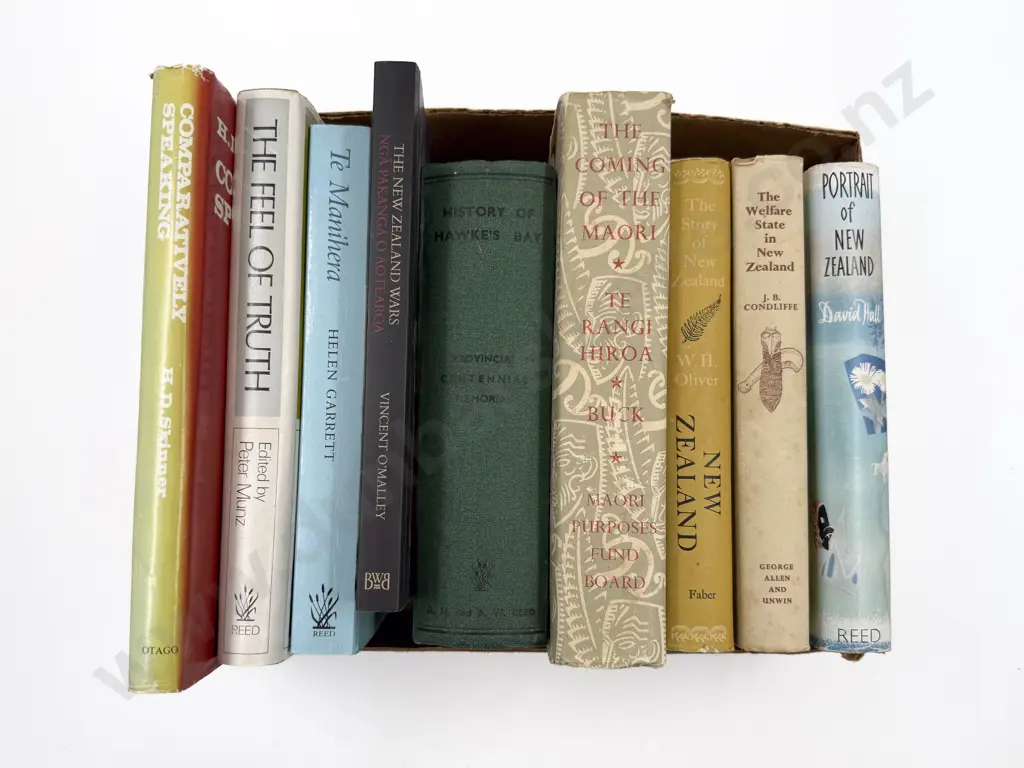 Quantity of Assorted Early NZ Reference Volumes etc Image 1++